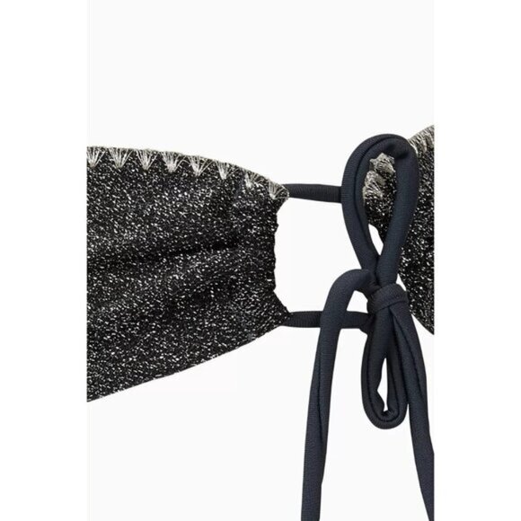 NWT Benedetta skini bikini top & adjustable side tie bottom set, XL - Picture 7 of 16